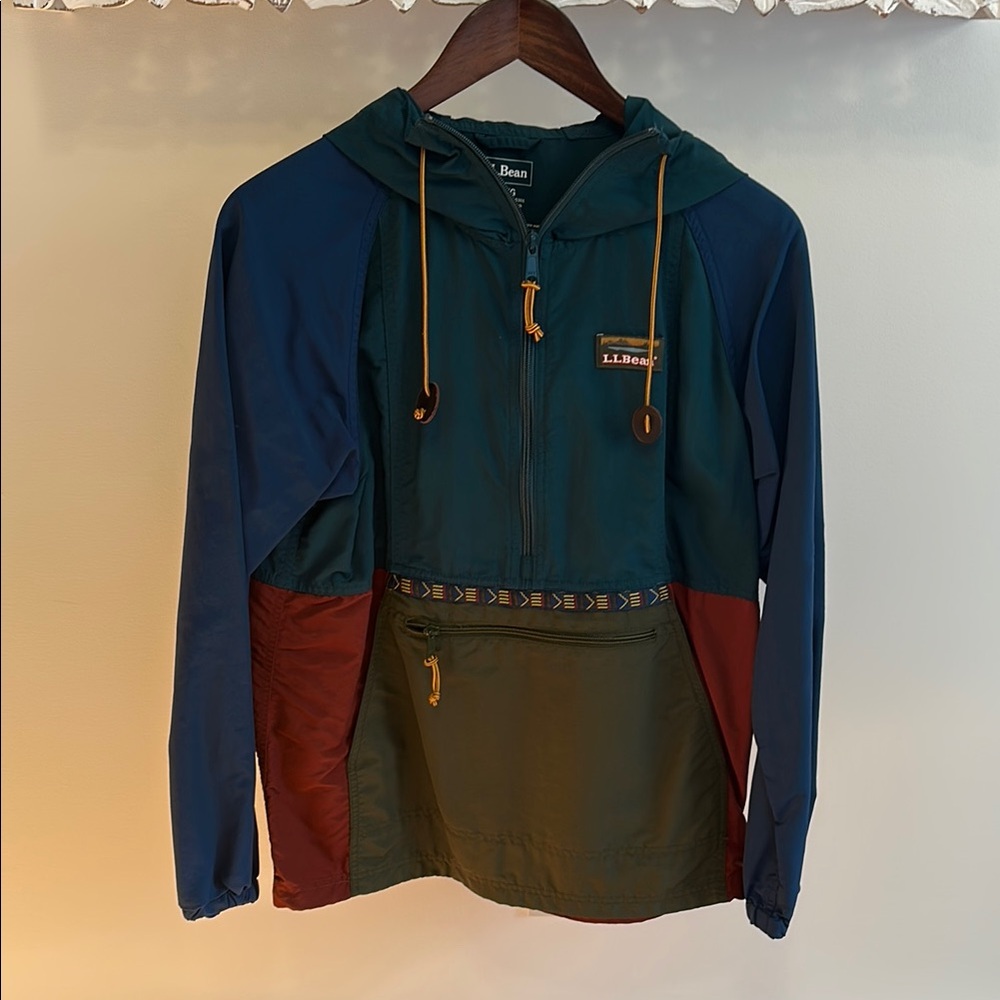 L.L. Bean Mountain Classic Anorak Hooded Jacket